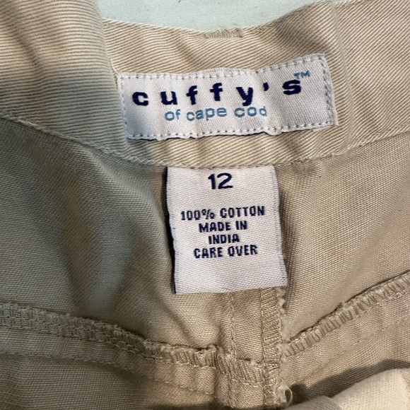 Cuffy's of Cape Cod Women’s Size: 12 Tan chino Shorts 100% Cotton. - Picture 6 of 11